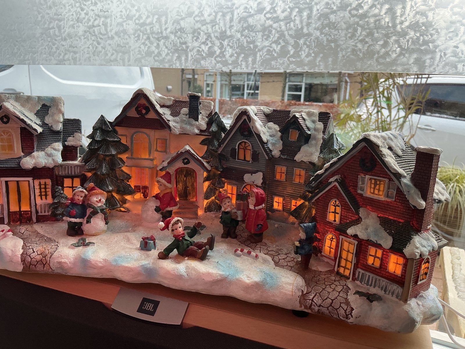 Als nieuw en onbeschadigd mooie kerst huisjes., Diversen, Kerst, Ophalen of Verzenden, Nieuw