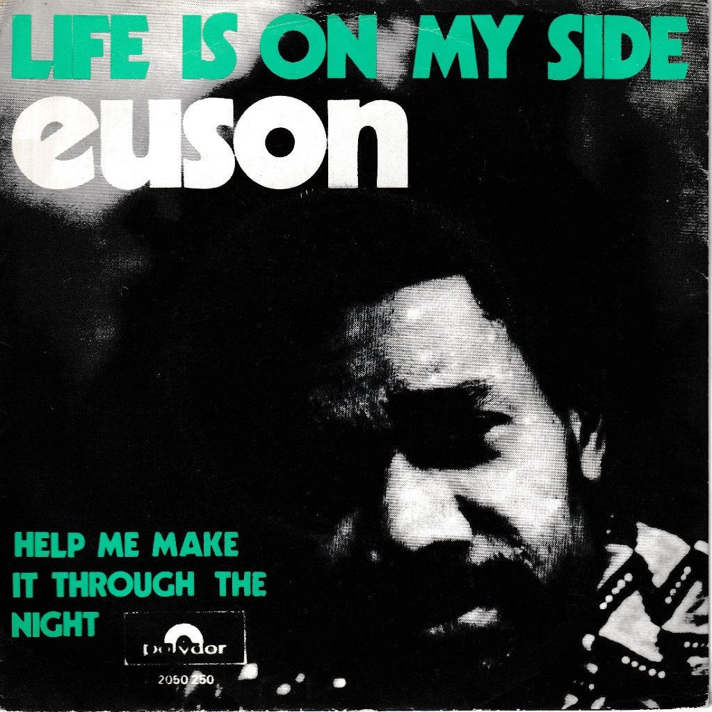 euson - life is on my side  ( nl funk/soul/1973), Cd's en Dvd's, 7 inch, Ophalen of Verzenden, Zo goed als nieuw, Pop