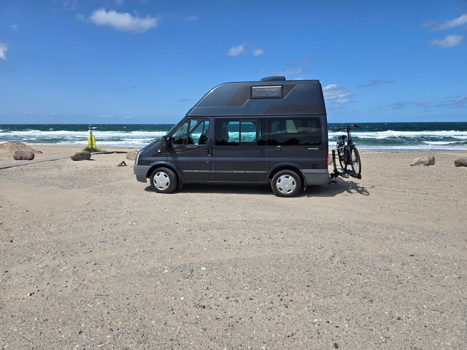 Ford Nugget Hoogdak (Westfalia) | APK tot september 2027, Caravans en Kamperen, Bestuurdersdeur, Watertank (Schoon), Particulier