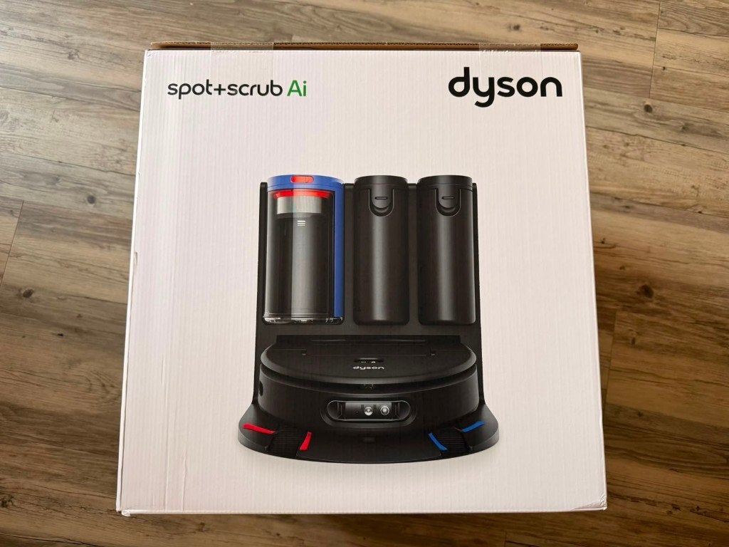 Dyson Spot+Scrub AI robotstofzuiger, Witgoed en Apparatuur, Ophalen, Stille werking, Nieuw, 2000 watt of meer
