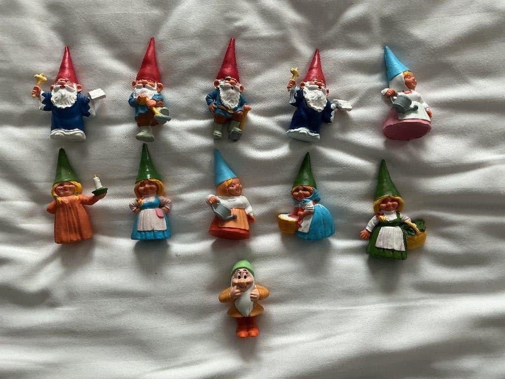 Rien Poortvliet # 32 kabouters + 1 Disney - zie foto’s, Verzamelen, Poppetjes en Figuurtjes, Ophalen of Verzenden, Zo goed als nieuw