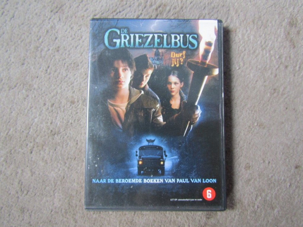 DVD: De griezelbus, Gebruikt, Alle leeftijden, Nederlands, Overige genres
