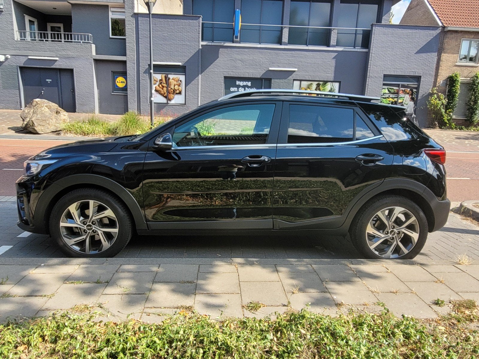 Kia Stonic 1.0 T-gdi Mhev 100pk ****GT line****2021 Zwart, Auto's, Kia, Voorwielaandrijving, 450 kg, Origineel Nederlands, Handgeschakeld