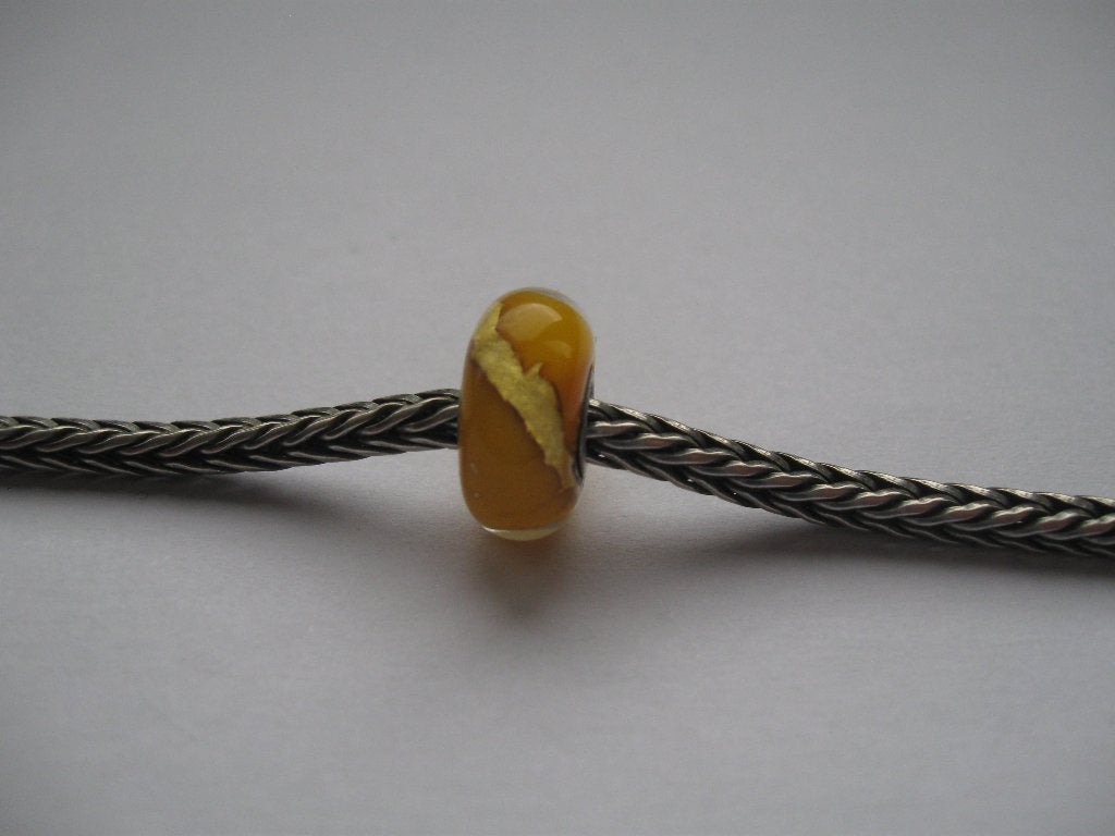 TROLLBEADS trollbead zilver retired MOUNTAIN BEAD beads, Ophalen of Verzenden, Zo goed als nieuw, Trollbeads, 2 of 3 bedels