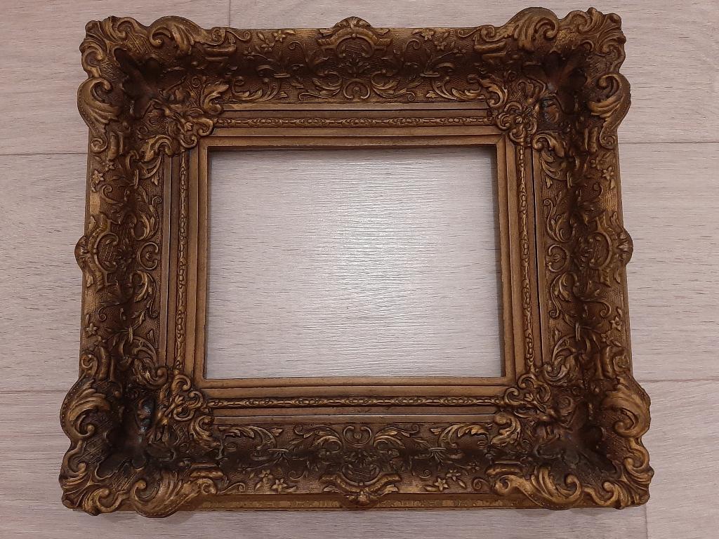 Lijst / oude schilderijlijst klassiek barok stijl, Ophalen, Overige materialen, Minder dan 50 cm, Gebruikt
