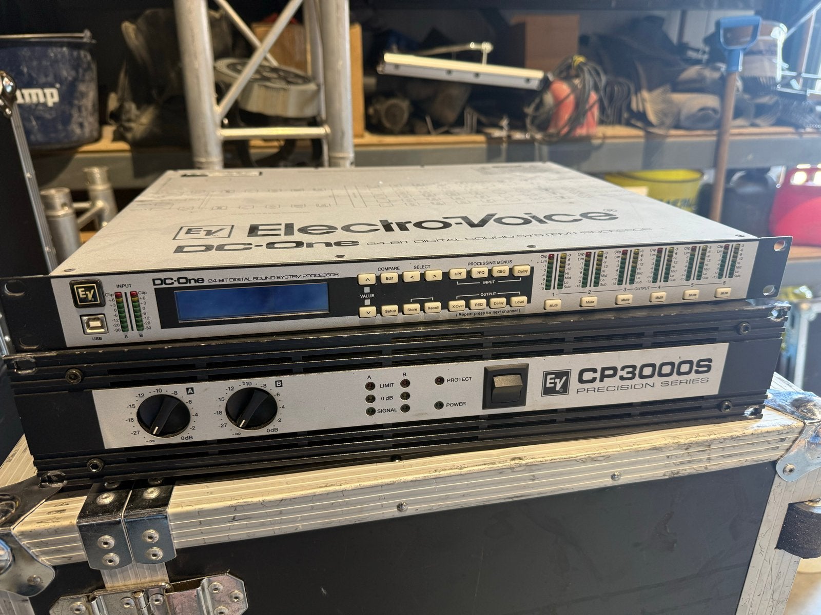 Electro-Voice DC-One Processor, Overige merken, Ophalen of Verzenden, 120 watt of meer, Gebruikt