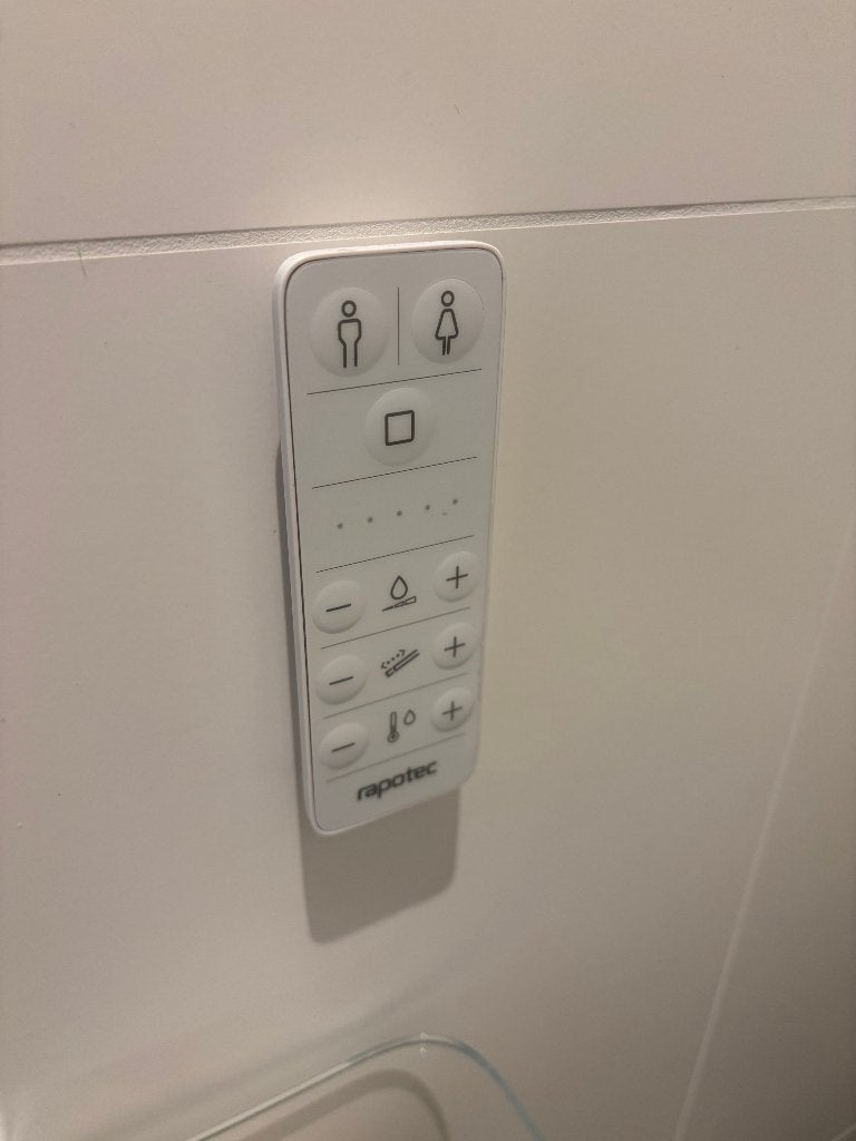 Douche WC Rapowash-basic, Ophalen, Gebruikt, Steen, Toilet