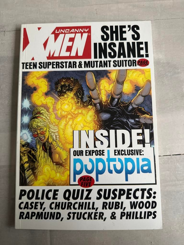 Uncanny X-Men Poptopia Marvel Comics 2001, Boeken, Strips | Comics, Eén comic, Ophalen of Verzenden, Zo goed als nieuw, Amerika