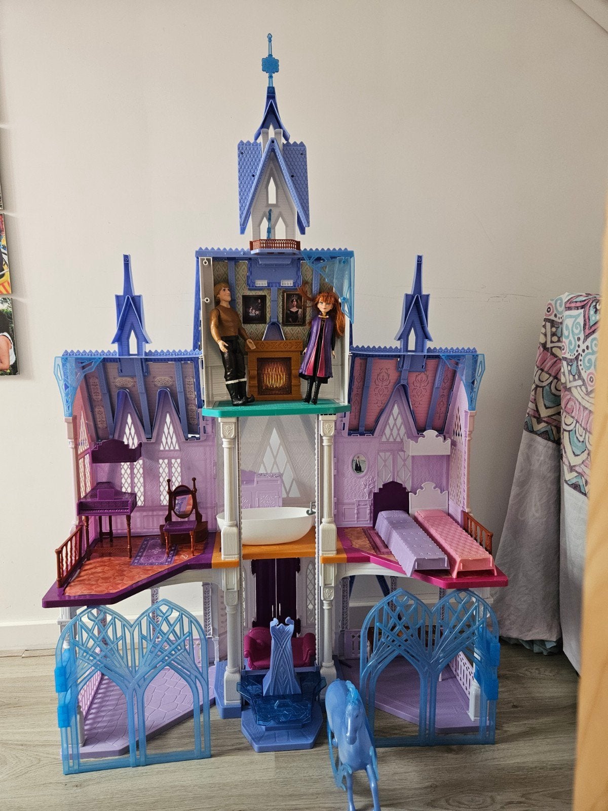 Disney Frozen Kasteel met Anna, Kristoff en Nokk, Ophalen, Gebruikt, Overige typen