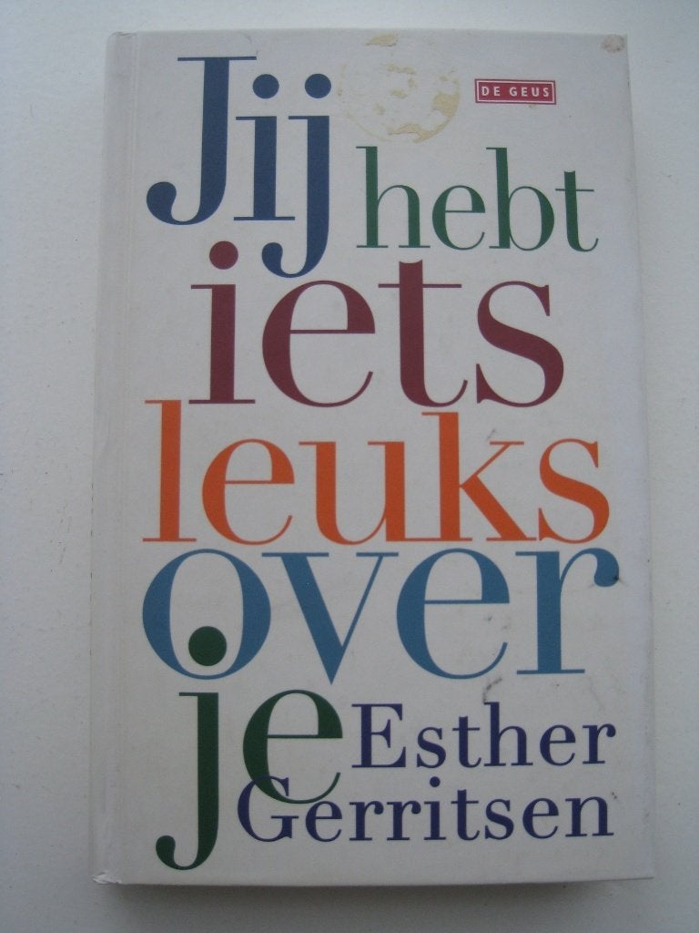 Diverse boeken van Esther Gerritsen, Ophalen of Verzenden, Zo goed als nieuw, Nederland