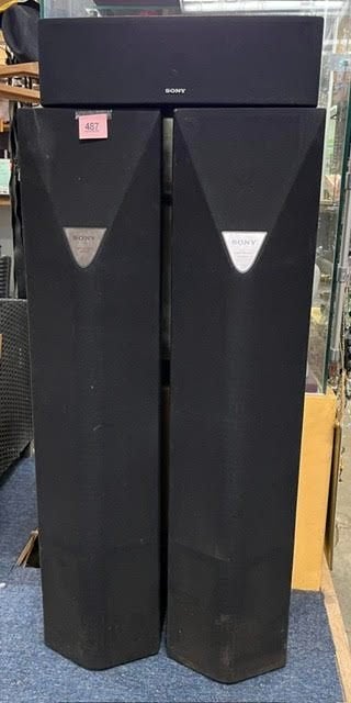 Sony SS-E662V 3-Way Tower Speakers – 160W – 8 Ohm, Ophalen of Verzenden, Gebruikt, Sony