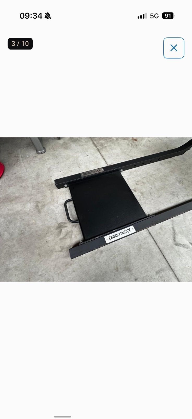 Lifemaxx Crossmaxx Hip Thrust Bench, Sport en Fitness, Ophalen, Gebruikt, Overige typen