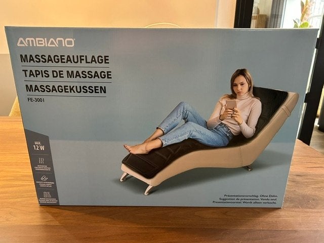 massage kussen ligbed, Ophalen, Zo goed als nieuw, Massagestoel of Kussen