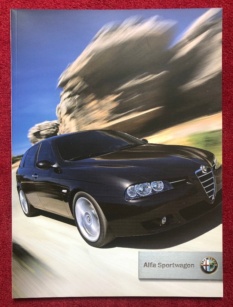 Alfa Romeo Sportwagon 2003 folder, Alfa Romeo, Nieuw, Ophalen of Verzenden, Alfa Romeo