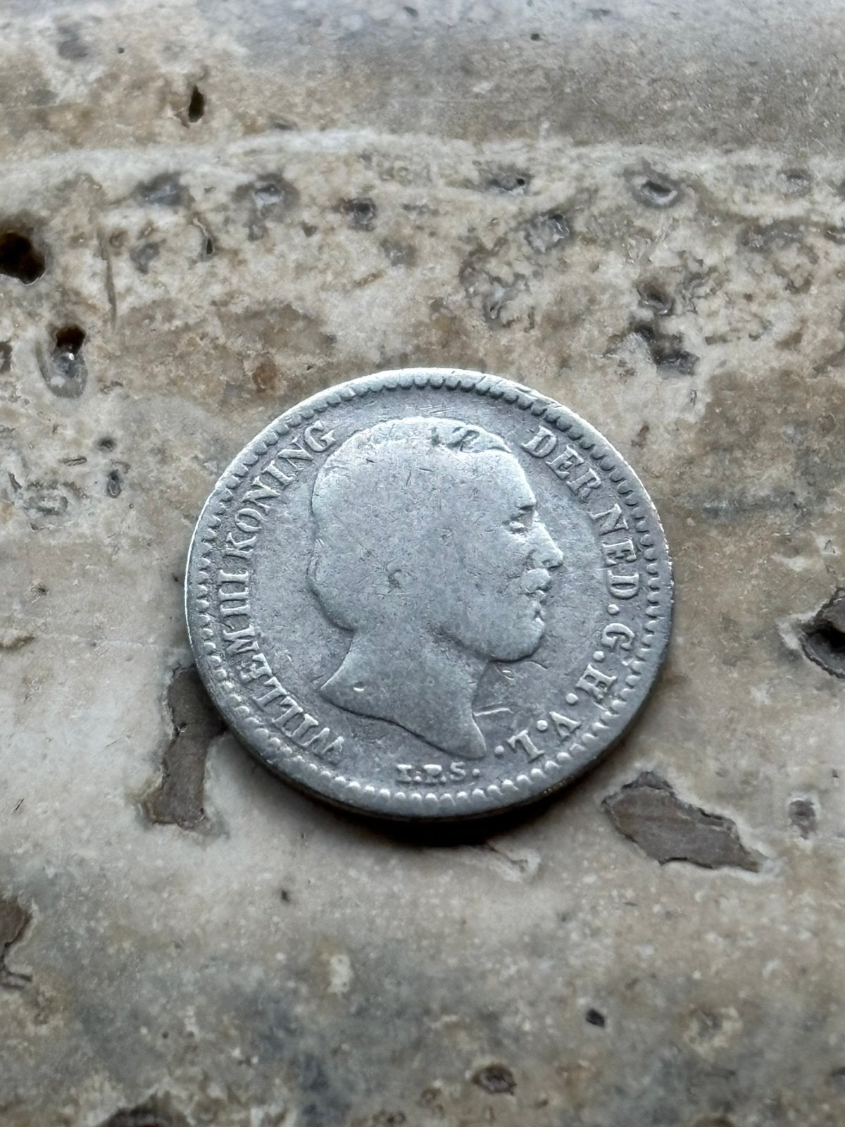 10 cemt 1890 Willem III, zilver, Koning Willem III, Zilver, Ophalen of Verzenden, 10 cent