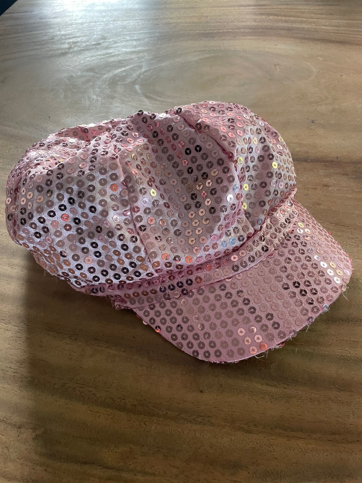 Glitter disco petje roze, Kinderen en Baby's, Ophalen of Verzenden, Meisje