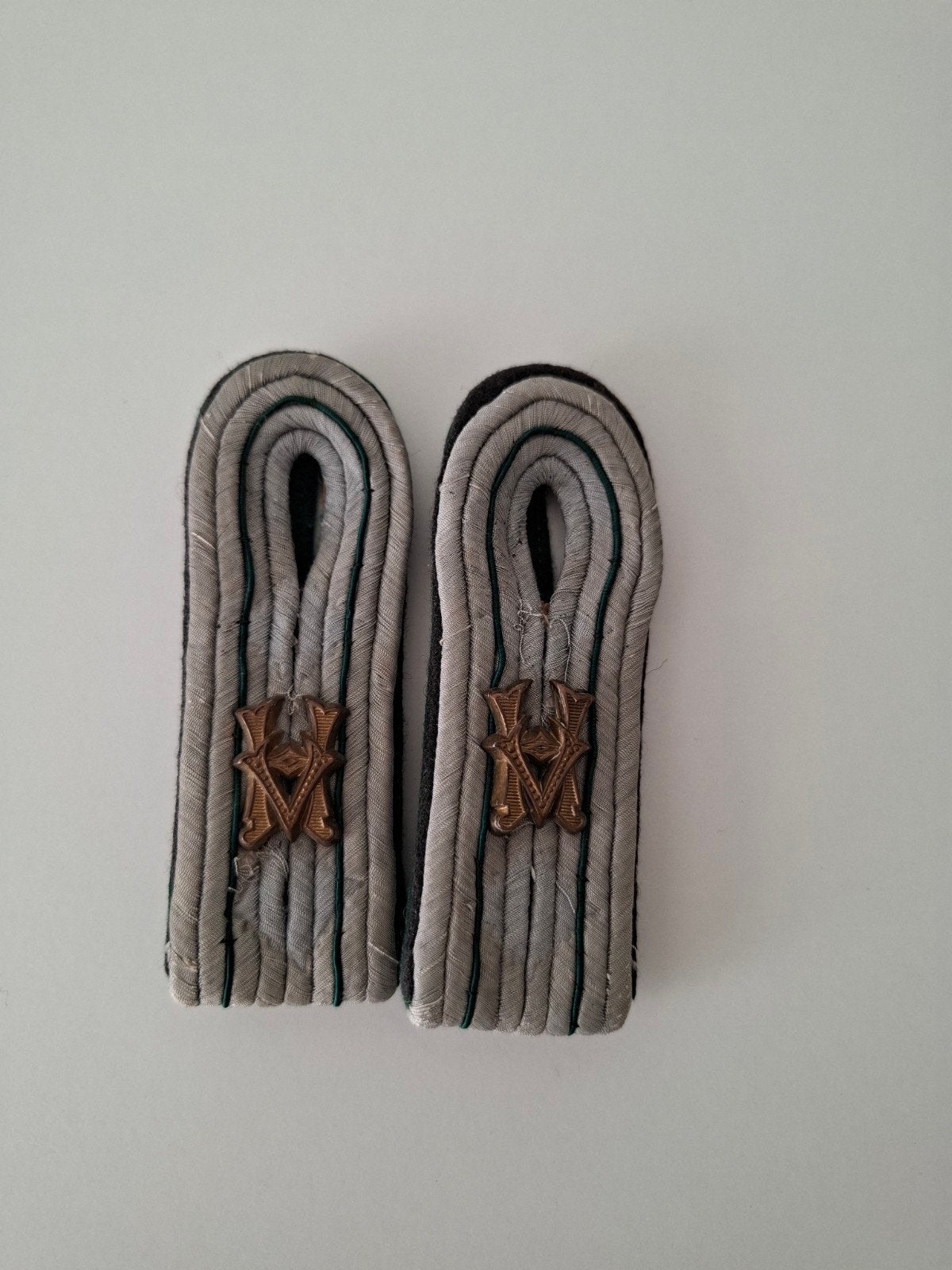 German heeresverwaltung beambte shoulderboards., Ophalen of Verzenden, Landmacht, Duitsland, Embleem of Badge