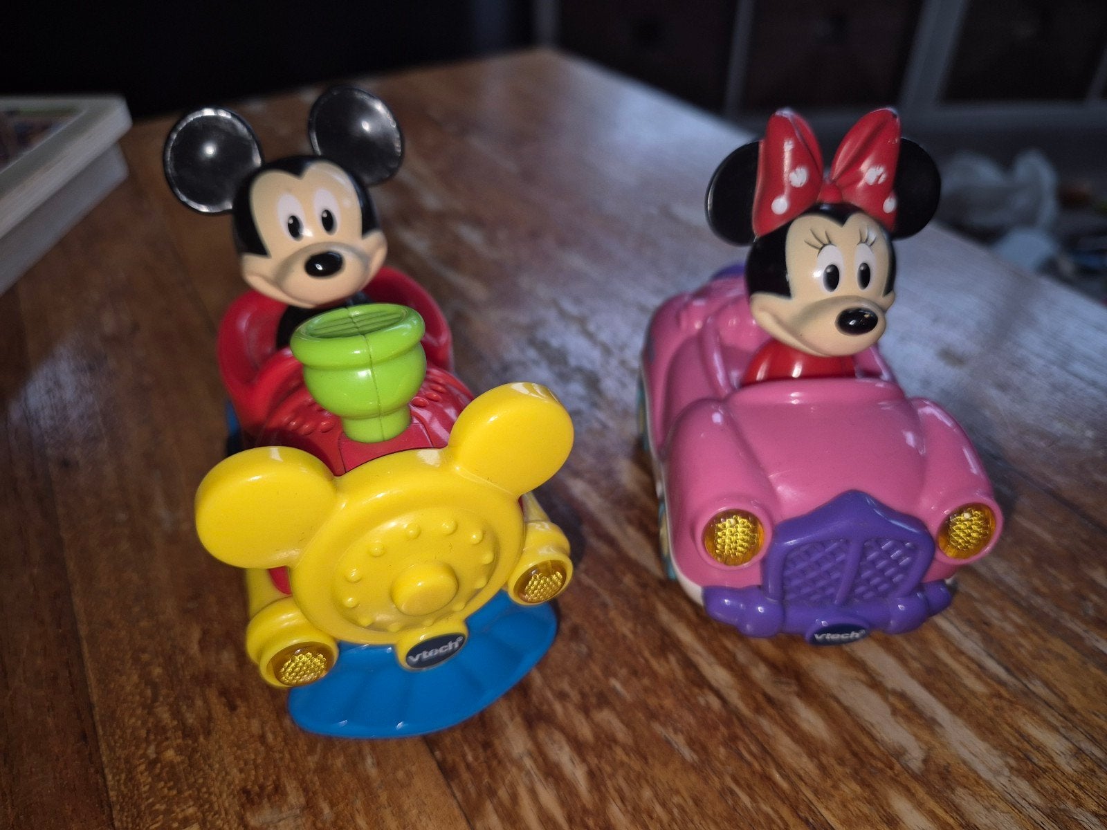 VTech Toet Toet Auto's Mickey en Minnie Mouse, Ophalen of Verzenden, Gebruikt