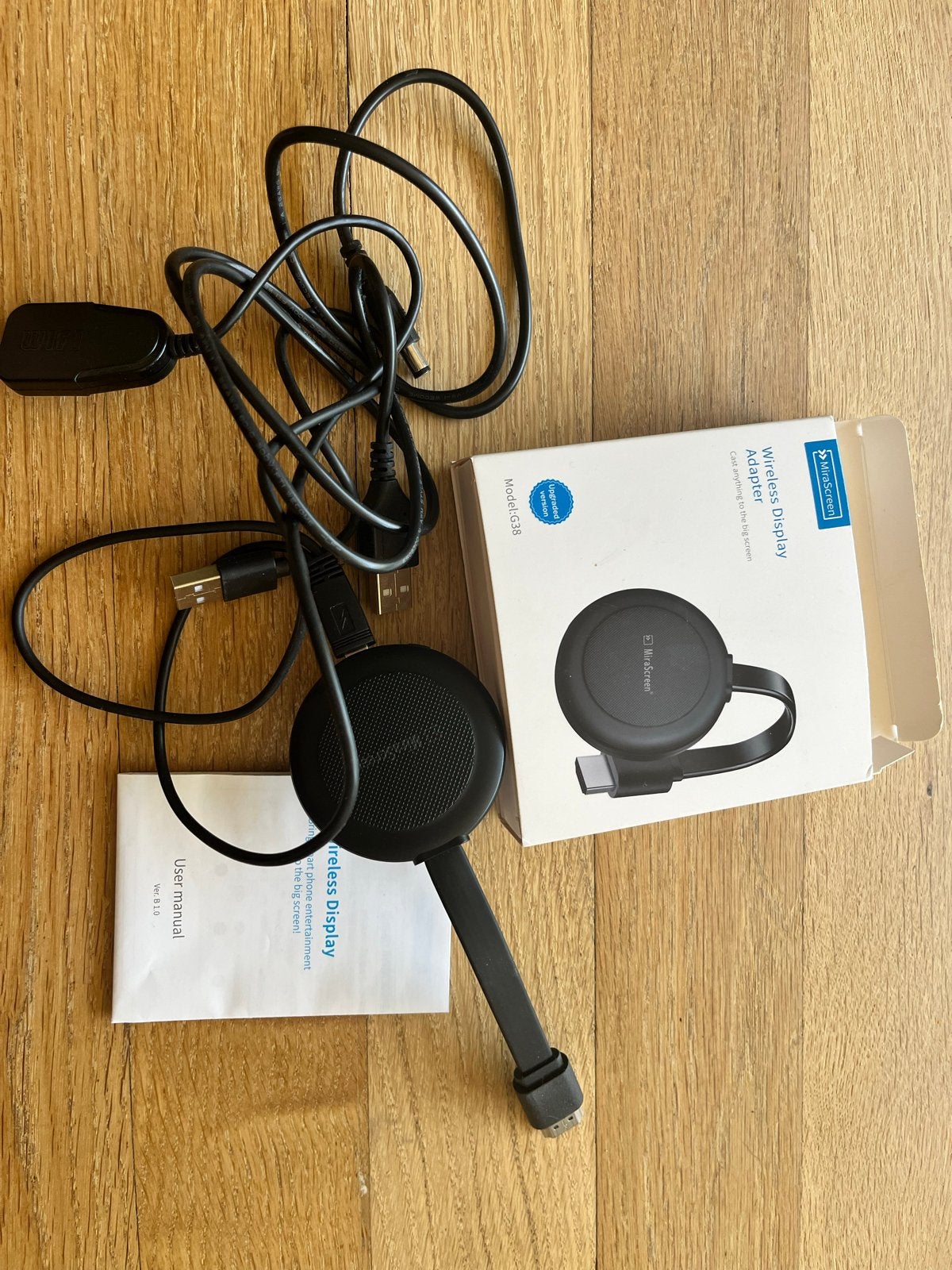MiraScreen Wireless Display Adapter G38, Ophalen of Verzenden, Zo goed als nieuw, Minder dan 2 meter, Overige kabels