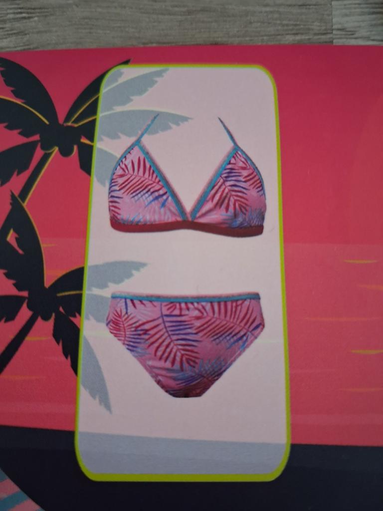 NIEUW roze bikini maat 134 140, Bikiniset, Meisje, Nieuw, Ophalen of Verzenden