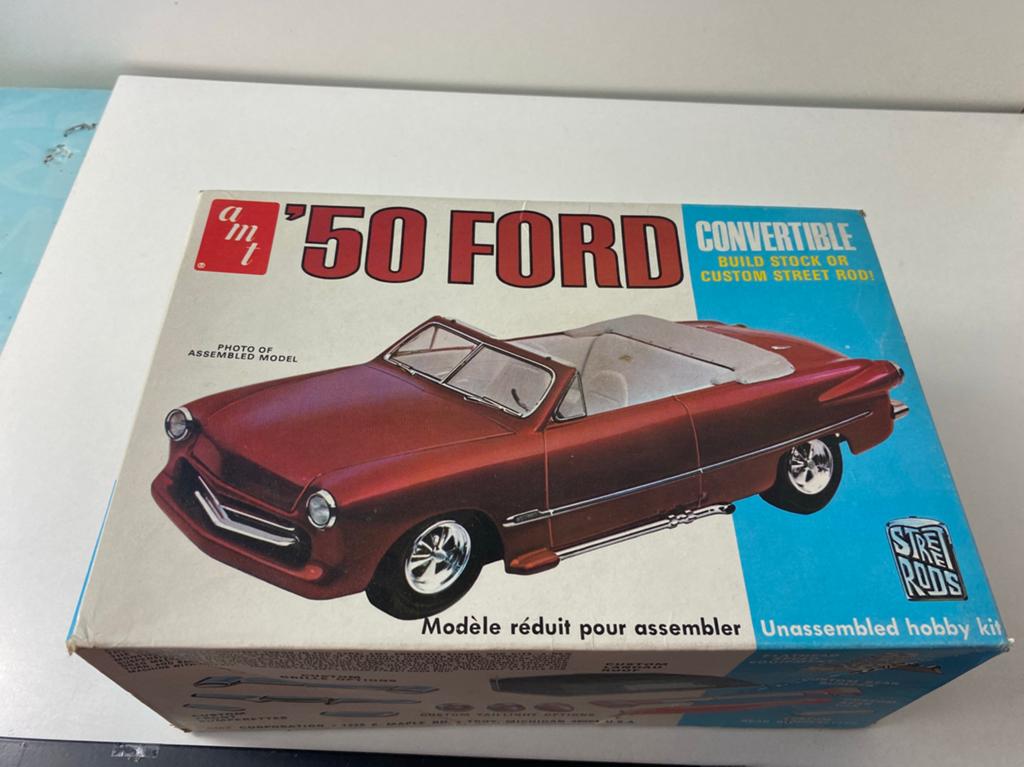 AMT FORD jaren 50-bouwdoos-stock/custom/street rod, Overige merken, Auto, Groter dan 1:32, Nieuw