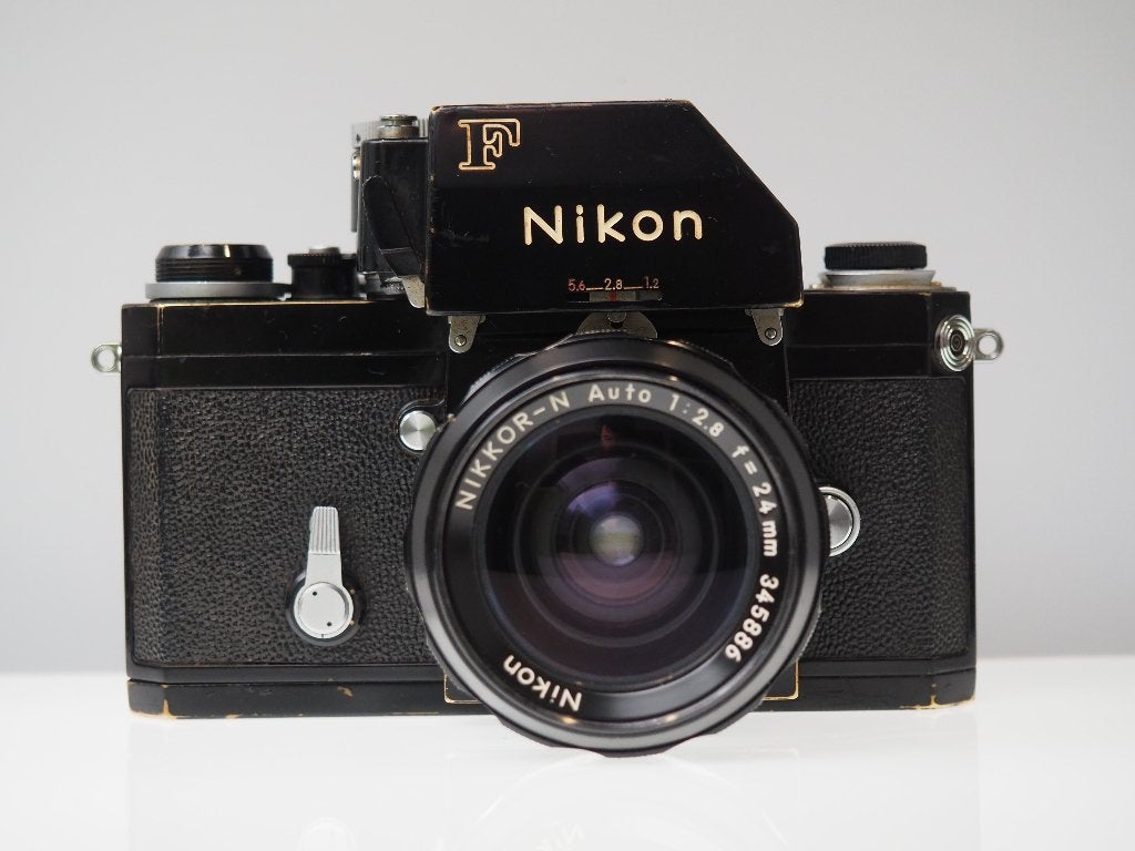 Nikon F  photomic ftn + nikkor lens camera, Audio, Tv en Foto, Fotocamera's Analoog, Ophalen of Verzenden, Gebruikt, Spiegelreflex
