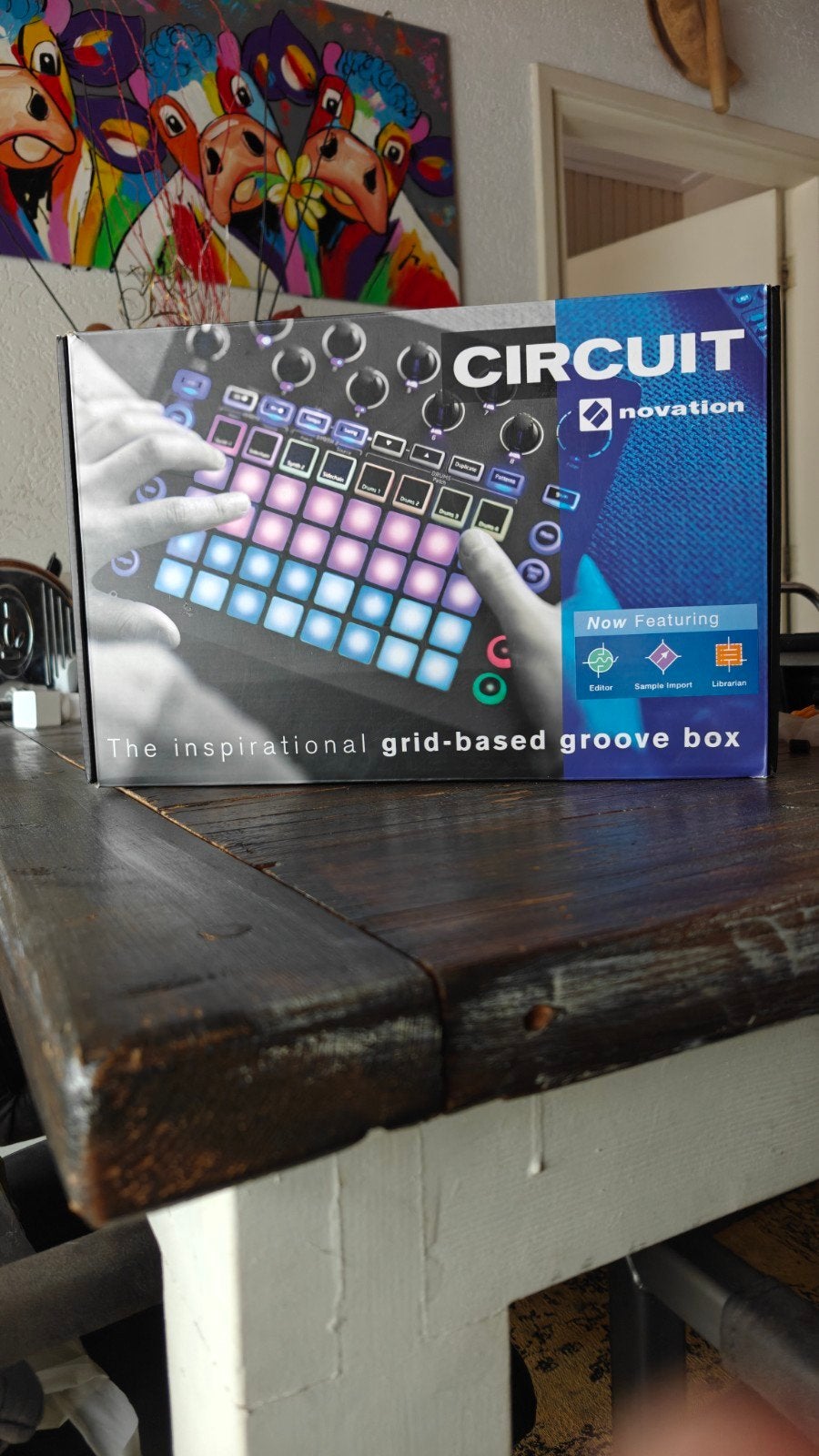 Novation Circuit Groovebox - Zo goed als nieuw, Muziek en Instrumenten, Novation, Zo goed als nieuw, Nova 1, Nova