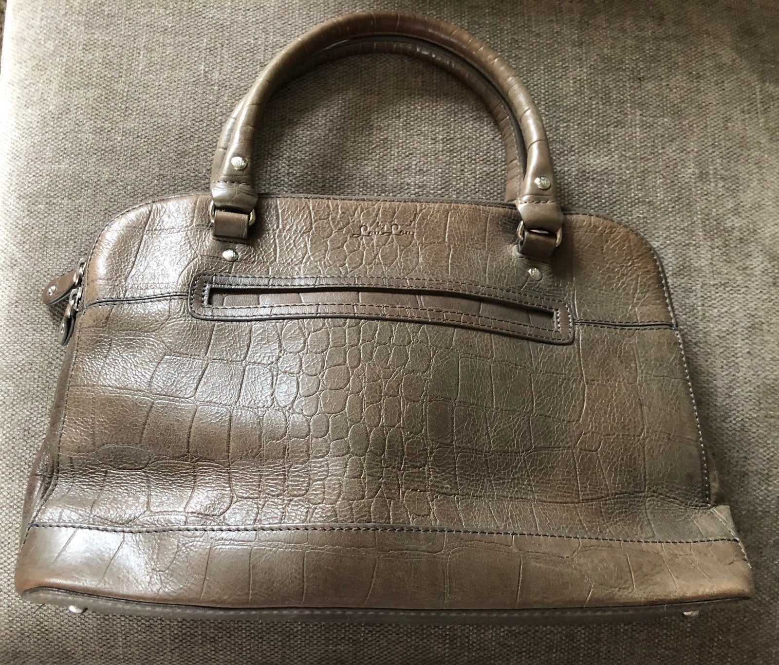 Loulou tas/groot model taupe, Sieraden, Tassen en Uiterlijk, Tassen | Damestassen, Ophalen of Verzenden, Gebruikt, Overige kleuren