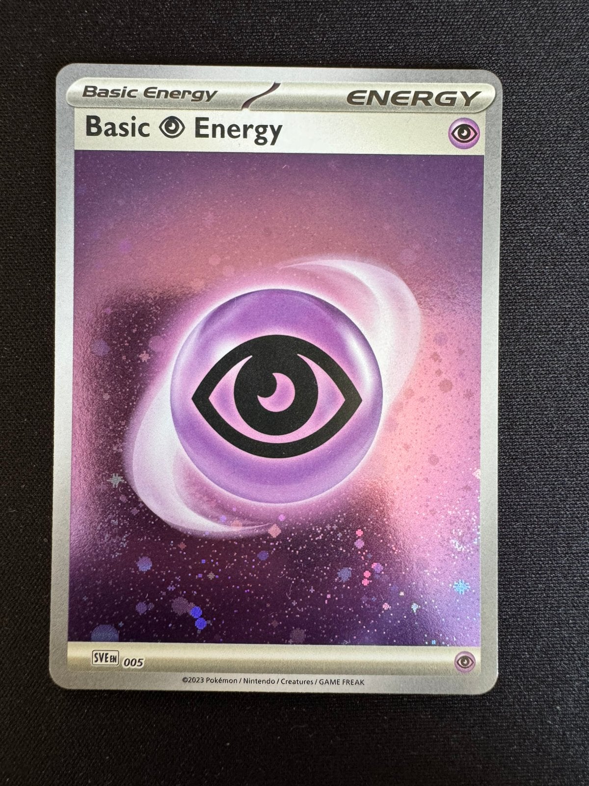 Pokémon basic Psychic Energy 151 4/5 swirls, Hobby en Vrije tijd, Verzamelkaartspellen | Pokémon, Ophalen, Zo goed als nieuw