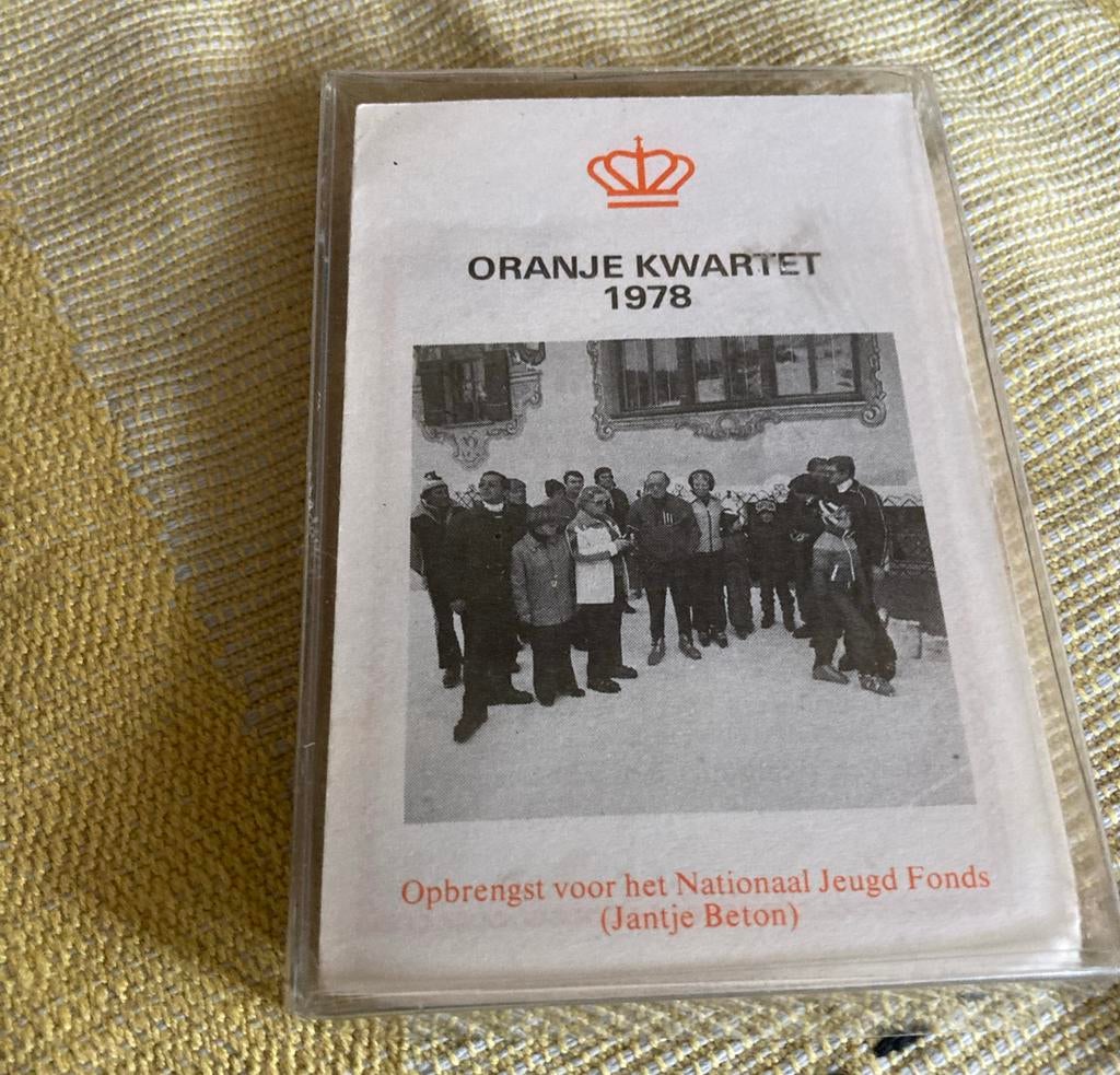 Oranje Kwartet 1978 - t.b.v. Jeugdfonds Jantje Beton, Verzamelen, Ophalen of Verzenden, Gebruikt, Kwartet(ten)