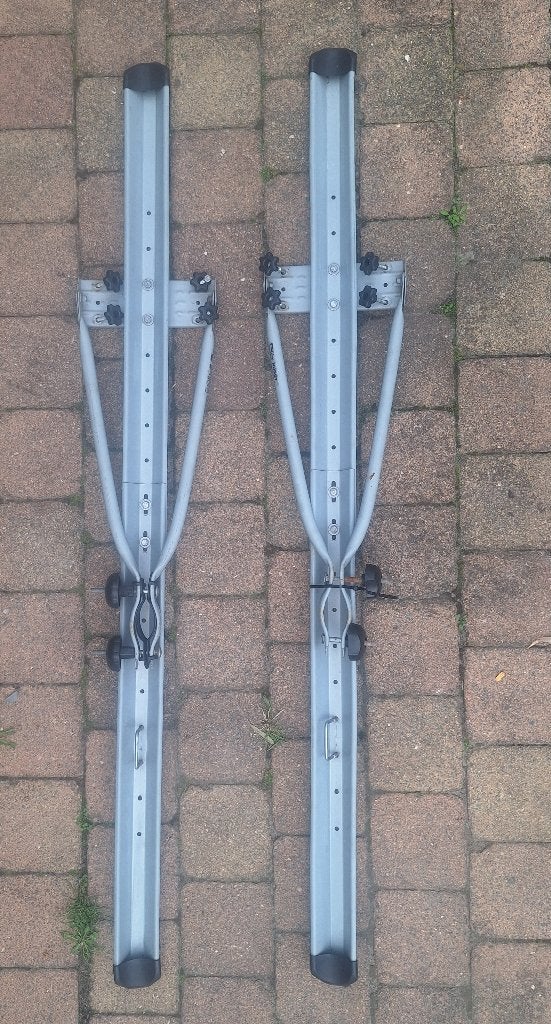 Fietsendrager, Ophalen, 2 fietsen, Gebruikt, Dakdrager