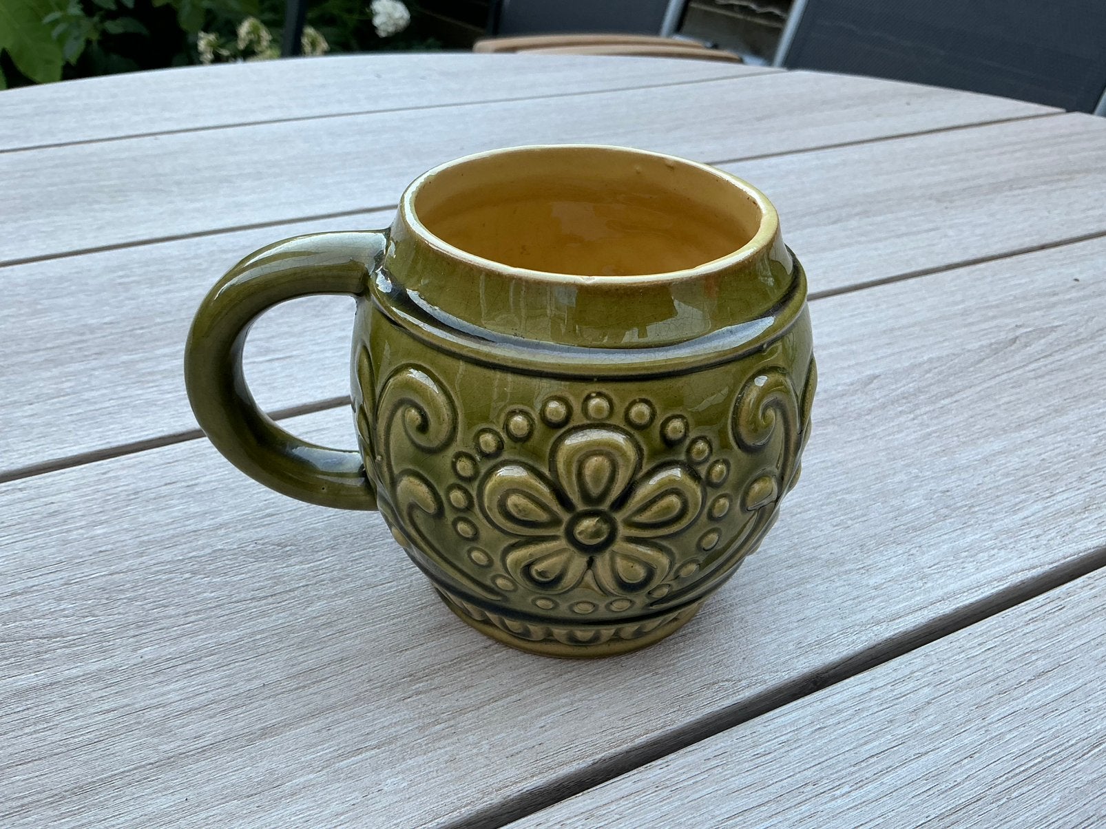 Bierpul of koffiebeker van VEB Grafenroda Keramik (DDR), Gebruikt, Overige merken, Keramiek, Ophalen of Verzenden