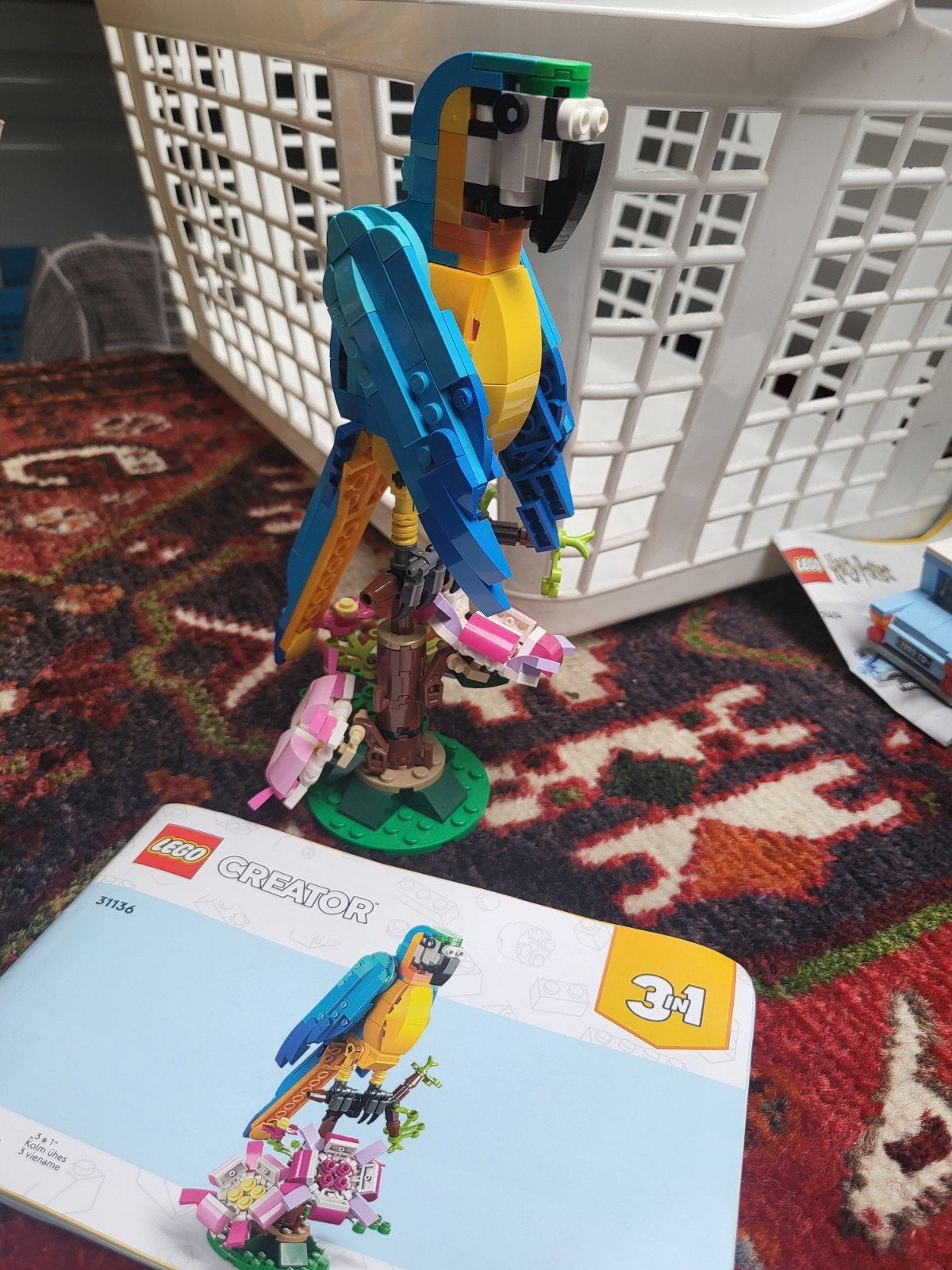 LEGO Creator Papegaai 3-in-1, Ophalen, Zo goed als nieuw, Overige merken