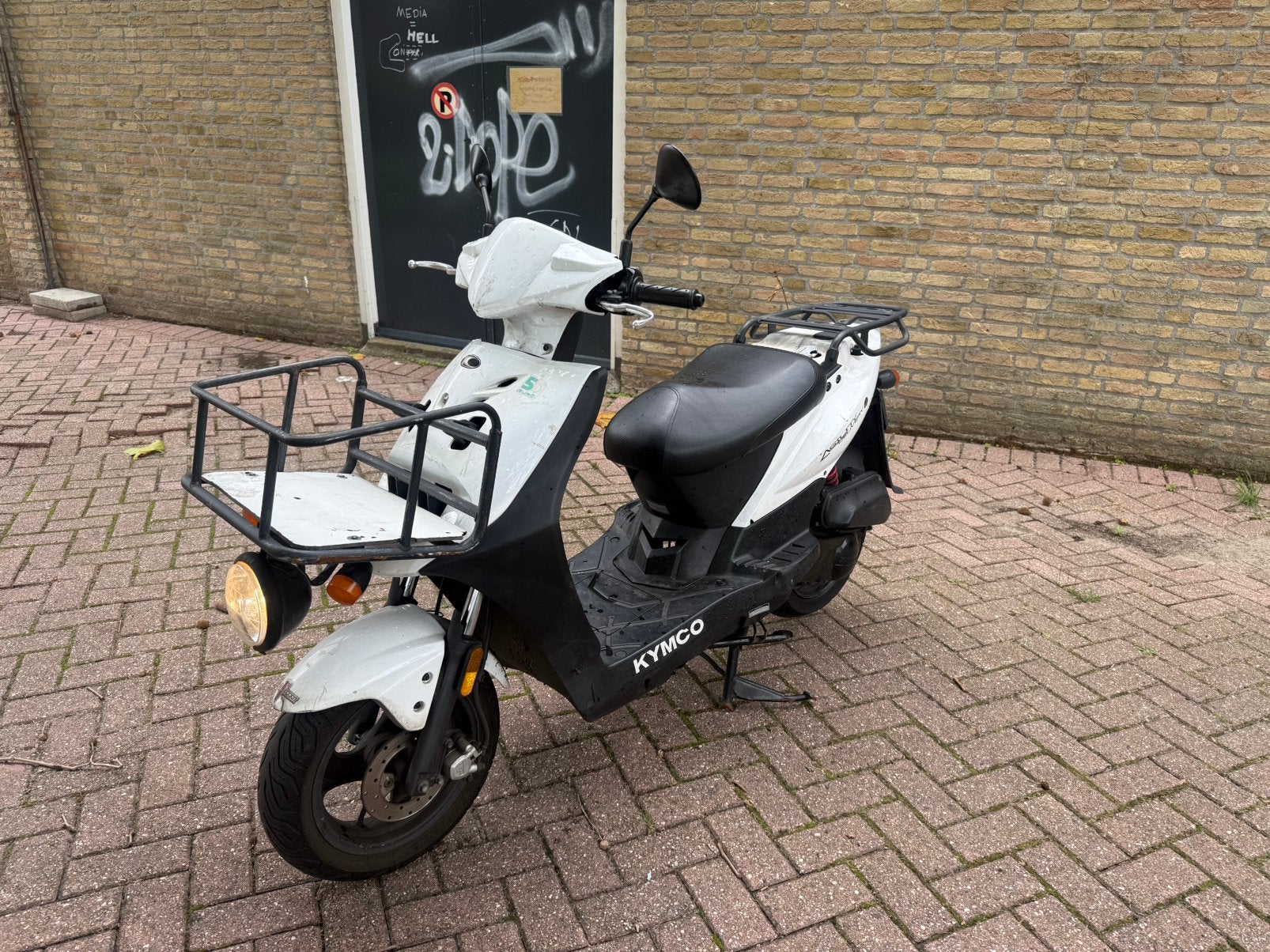 Kymco Delivery Carry bezorgscooter 45KM EURO 5 inruilkoopje, Ophalen, Maximaal 45 km/u, Zo goed als nieuw, Agility