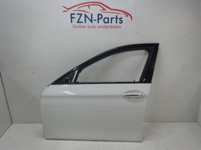 BMW 5-Serie F10 F11 Portier Links-Voor Wit, Ophalen of Verzenden, Gebruikt, Voor, Deur