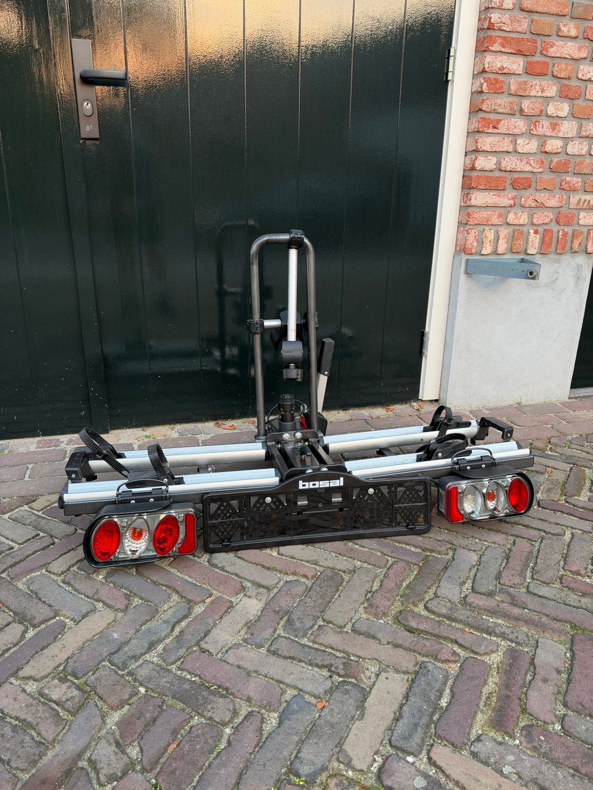 Bosal Compact fietsendrager voor 2 e-bikes, Auto diversen, Ophalen of Verzenden, Zo goed als nieuw, 2 fietsen, Trekhaakdrager