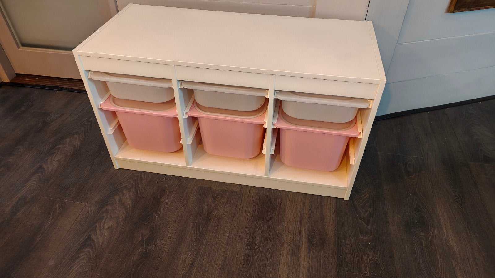 Ikea Trofast opbergkast met bakken, Gebruikt, 75 tot 100 cm, Minder dan 50 cm, Ophalen
