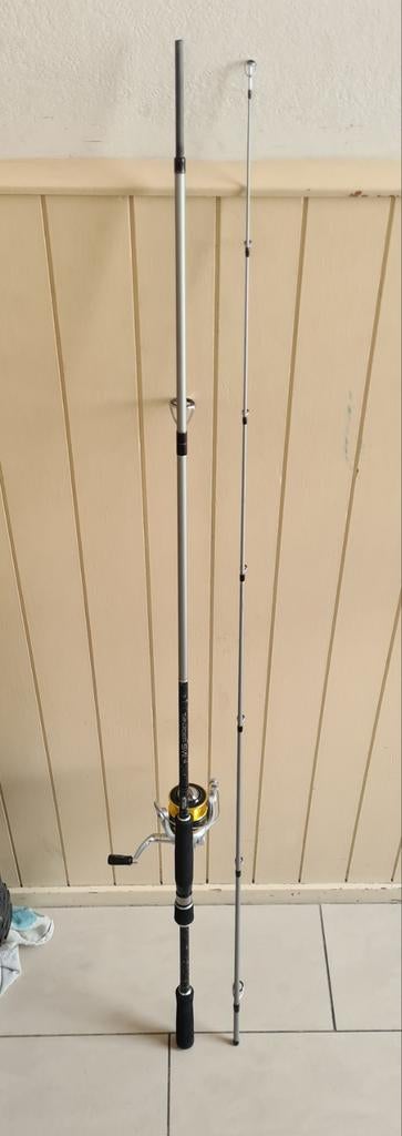 Mitchell Tanager SW Spin Hengelcombo. Nieuw!, Watersport en Boten, Hengelsport | Zeevissen, Ophalen, Nieuw, 2.40m, 4000, Complete set