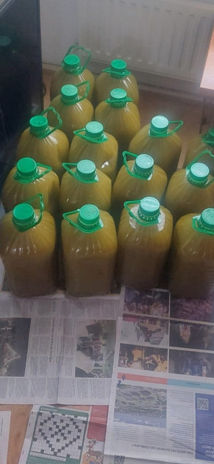 5 liter biologisch olijfolie uit Marokko, Ophalen