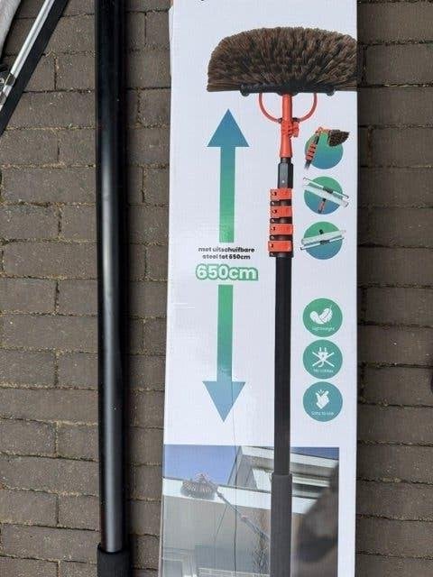 telescoop was borstel uitschuifbaar 650 cm, Ophalen of Verzenden, Overige typen