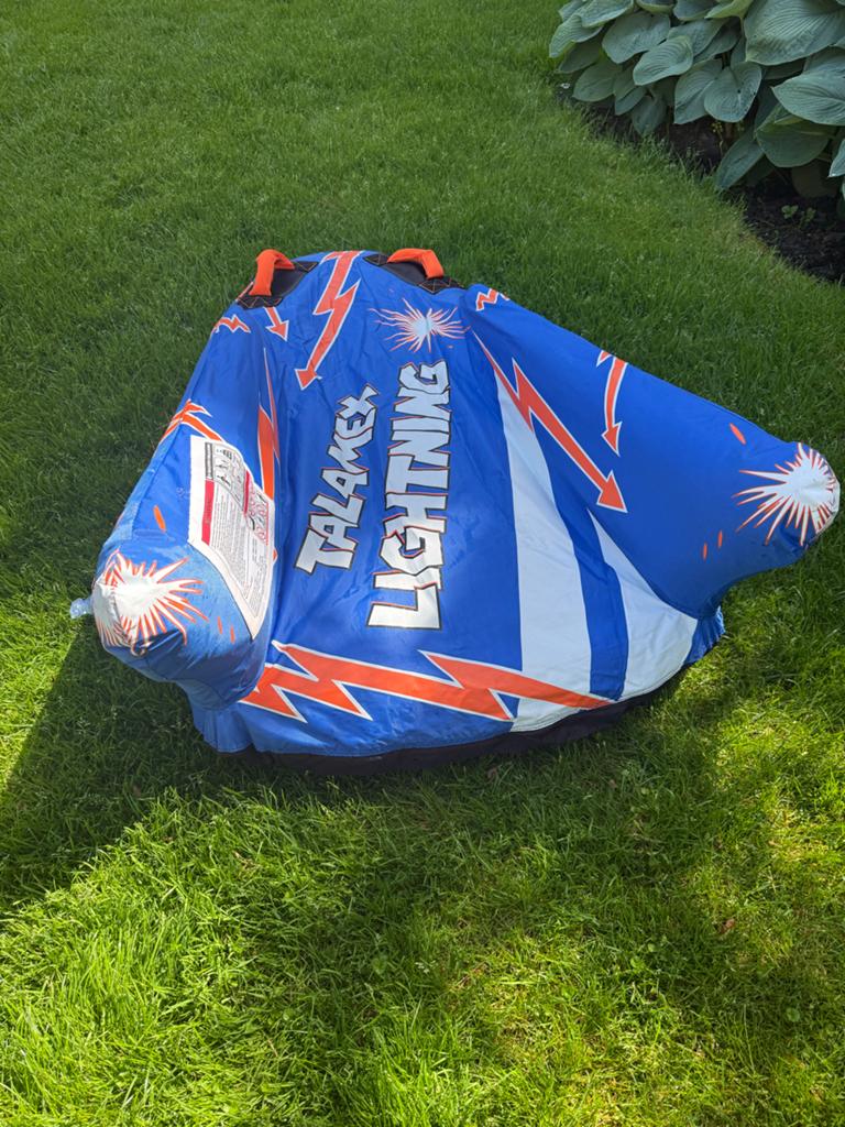Talamex Lightning Funband / Funtube met touw, Ophalen, Zo goed als nieuw, Funband of Funtube, Met skitouw