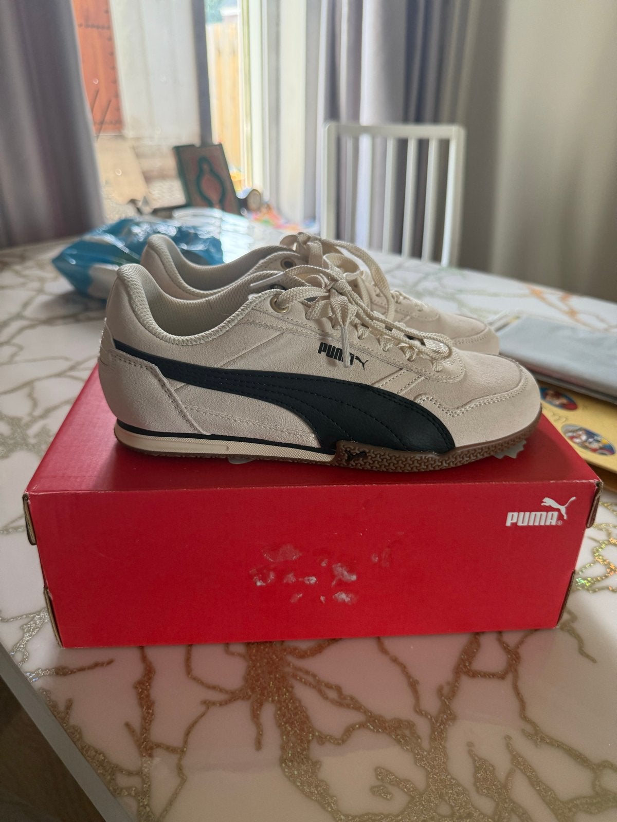 Puma Bella Donna SD sneakers - nieuw maat 37, Ophalen of Verzenden, Nieuw, Beige, Sneakers of Gympen