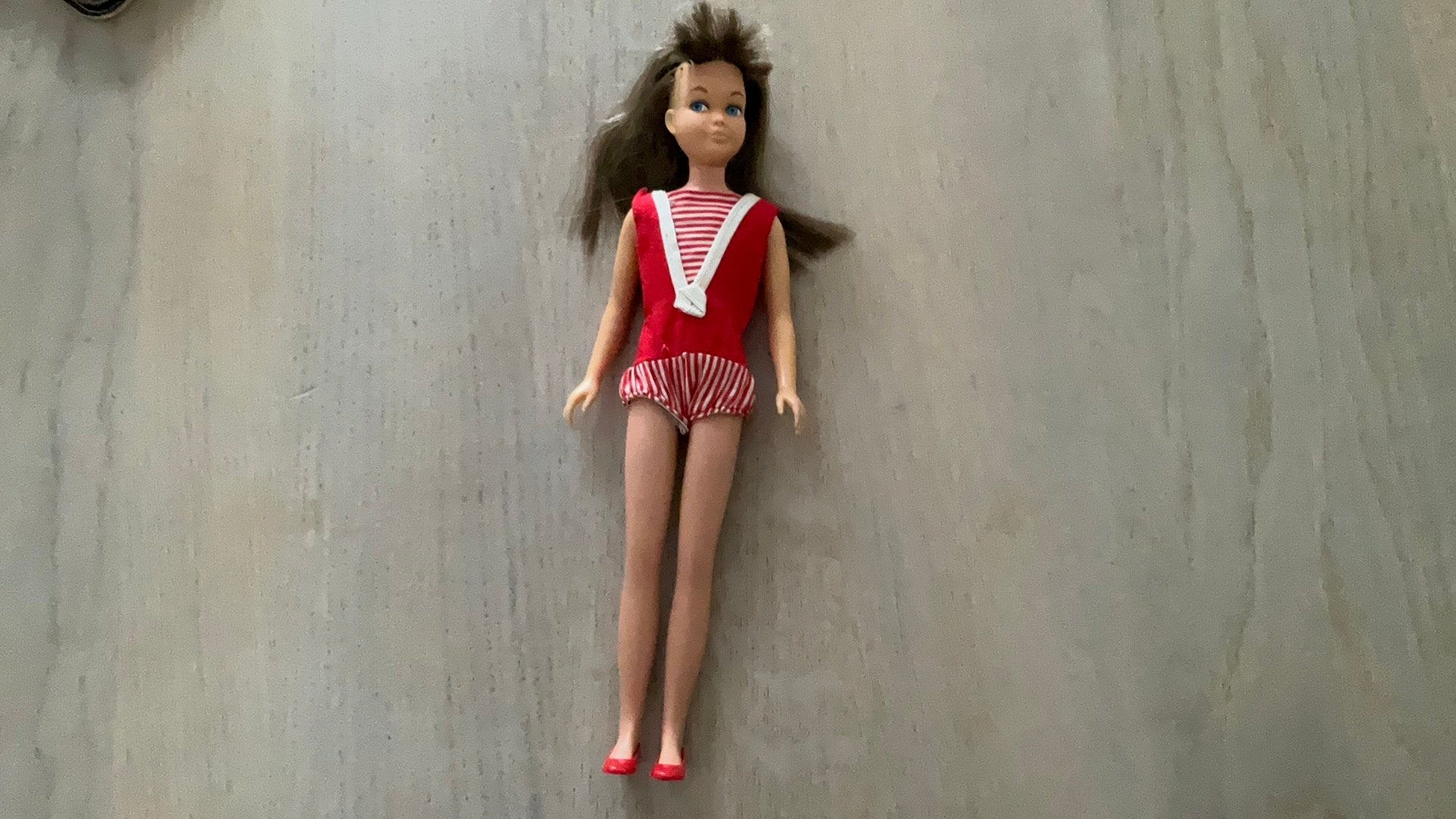 Skipper, zusje van Barbie. Vintage. Van Mattel., Ophalen of Verzenden, Zo goed als nieuw, Barbie