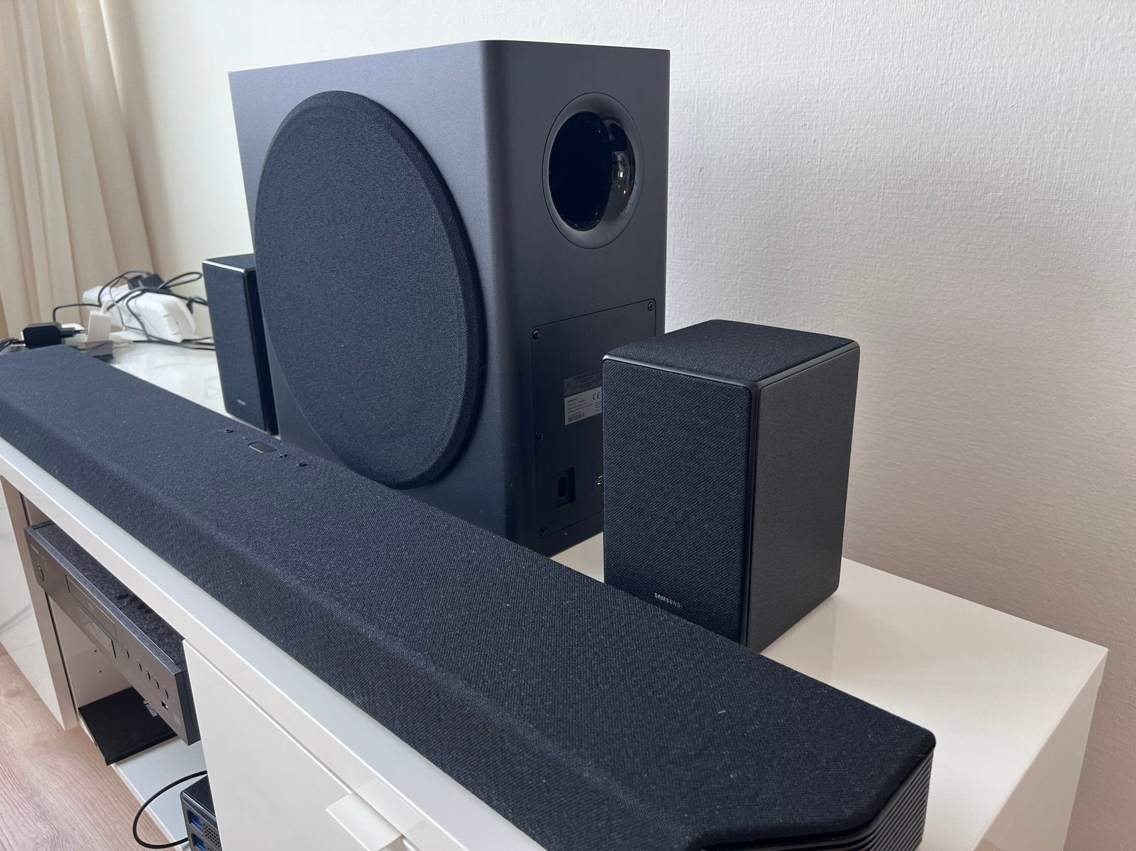 Samsung HW-Q950A Soundbar Set – Excellent Condition, Ophalen, Bluetooth, Zo goed als nieuw