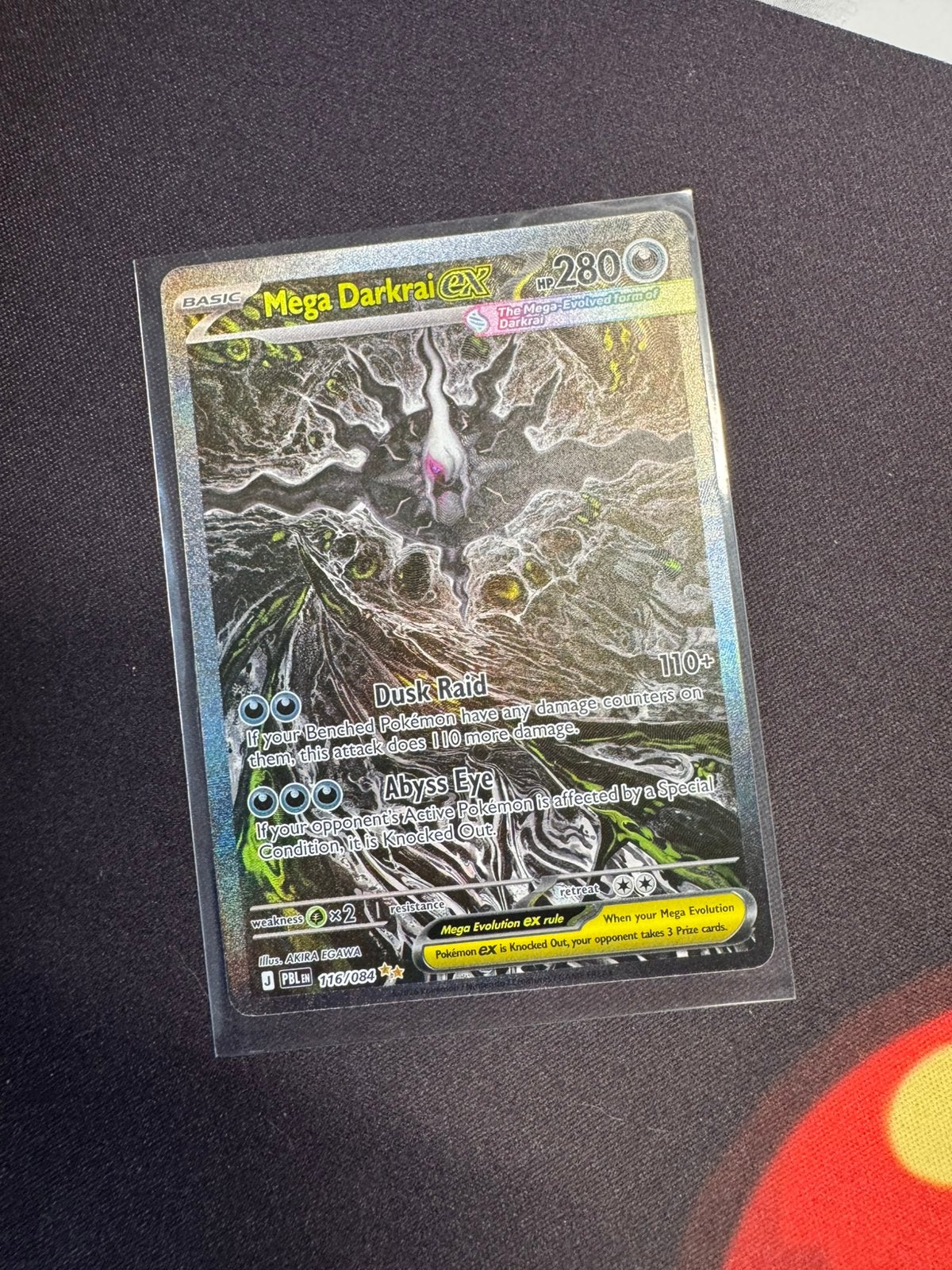Mega Darkrai ex PBL 116 NM!, Ophalen of Verzenden, Nieuw