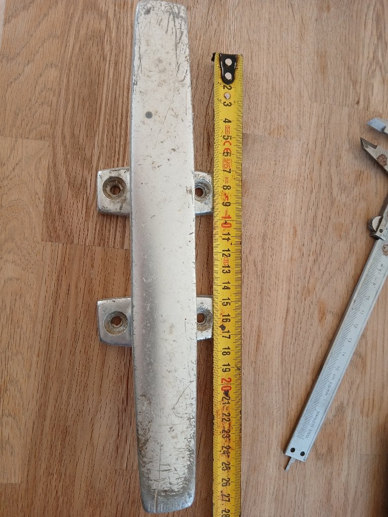 grote aluminium kikker klamp 25cm, Ophalen of Verzenden, Overige typen