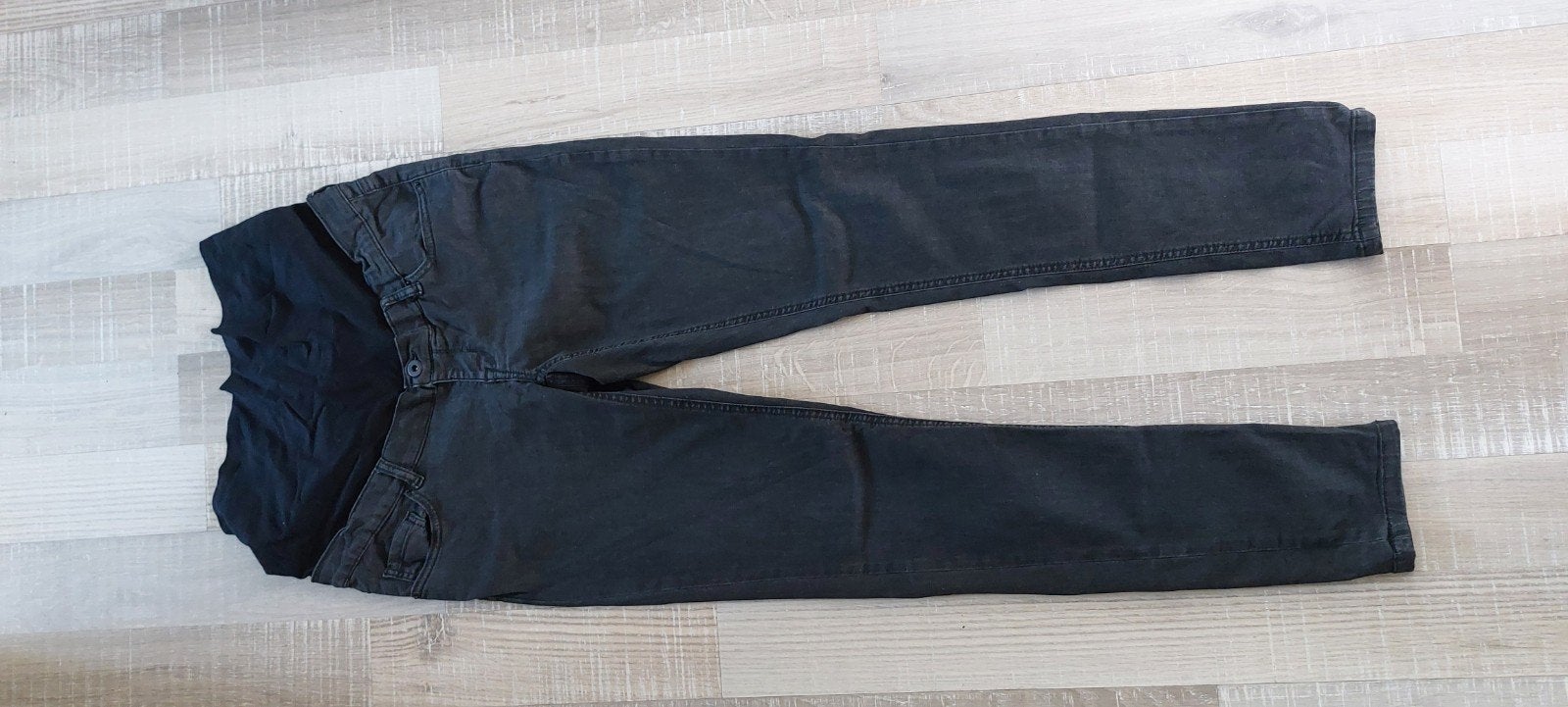 zwangerschapsbroek, Jeans, maat 30, Noppies, Maat 38/40 (M), Zwart, Ophalen of Verzenden, Zo goed als nieuw