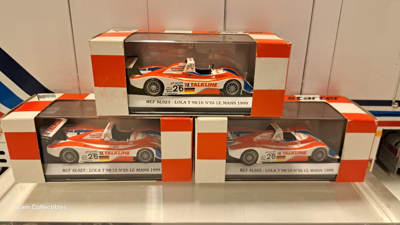 Starter Lola T 98/10 #26 Kox, Coronel, Lammers Le Mans 1999, Overige merken, Auto, Ophalen of Verzenden, Zo goed als nieuw