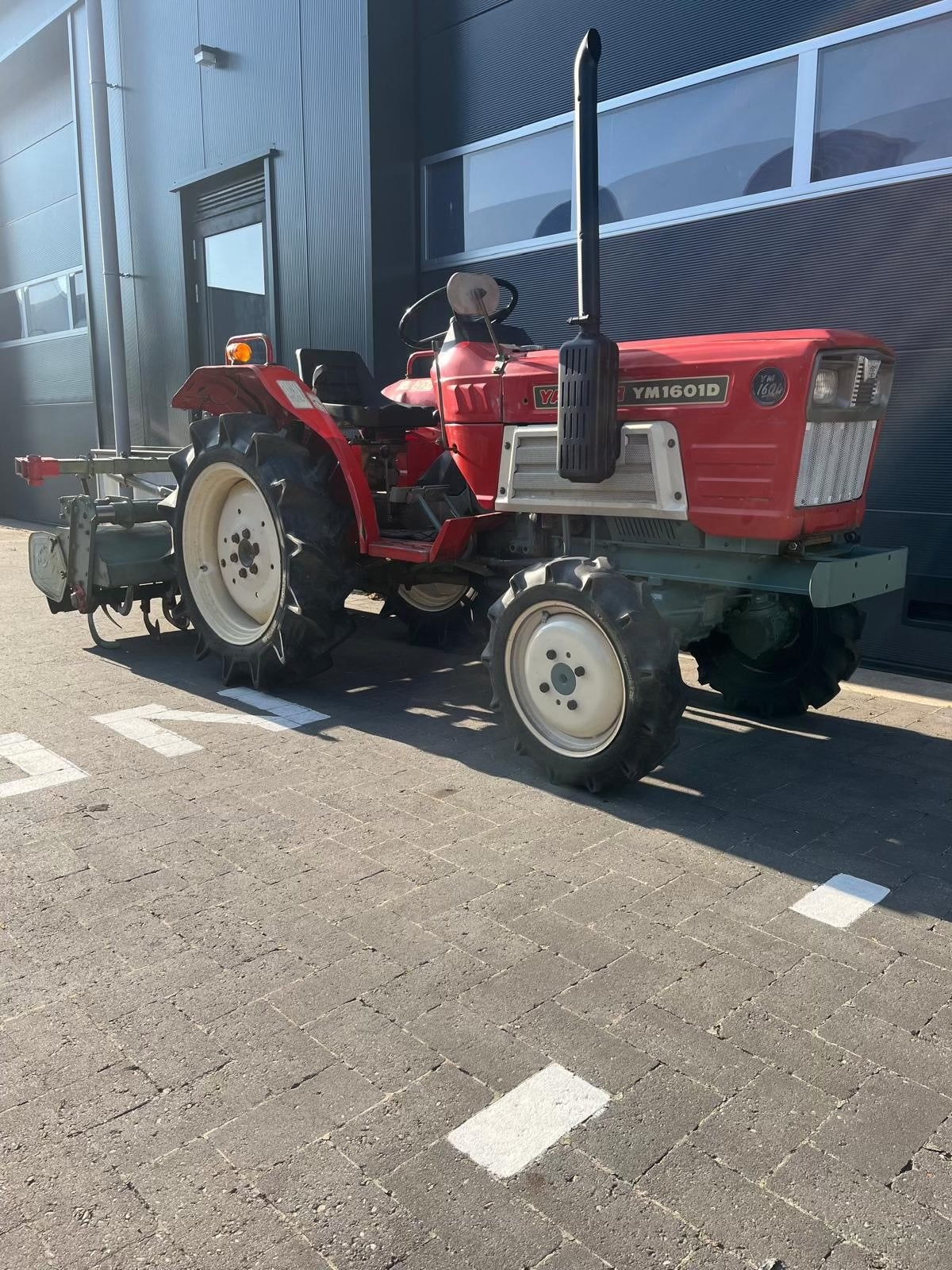 Yanmar YM1601D Compact Tractor met frees, Ophalen, Gebruikt