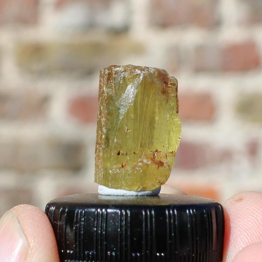 HELIODOOR BERYL uit ERONGO in NAMIBIE, Ophalen of Verzenden, Mineraal